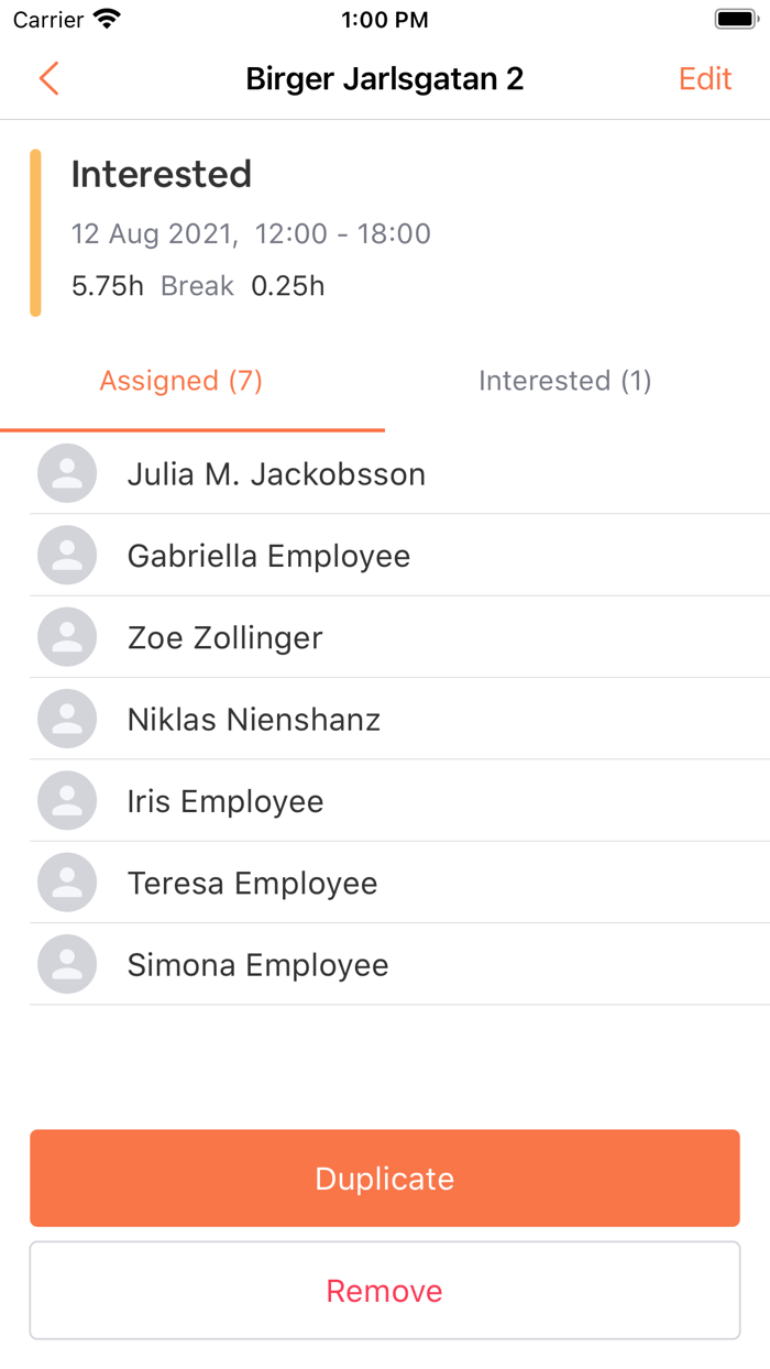 Fastpool for managers
