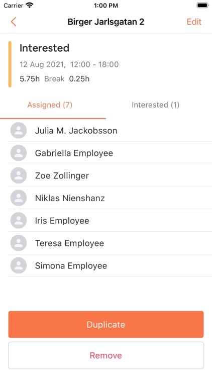 Fastpool for managers