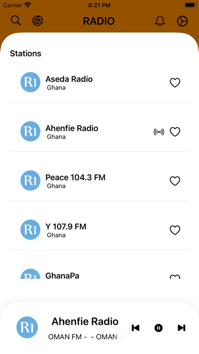 How to cancel & delete Ghana Radios - Top Stations Music Player Live Mp3 from iphone & ipad 1