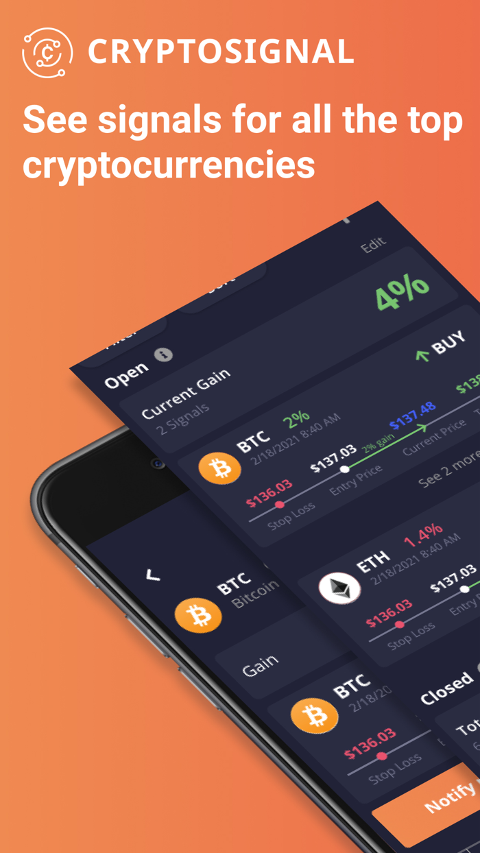 Crypto Signals and Track Bitcoin