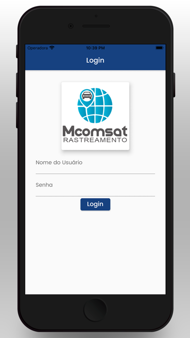 Screenshot #1 pour MCOMSAT Rastreamento
