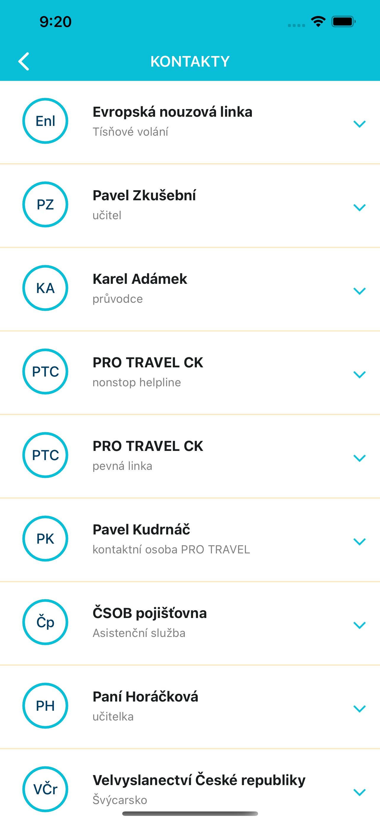 Můj zájezd