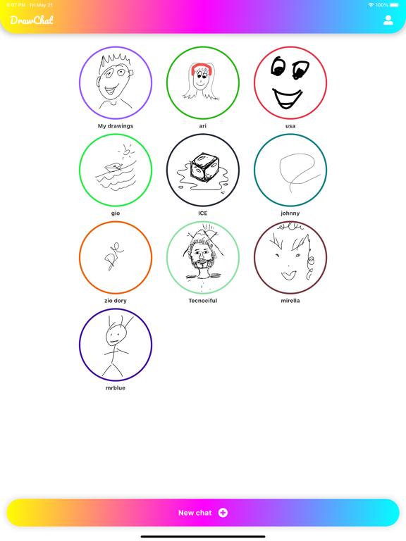 Screenshot #5 pour DrawChat Messenger