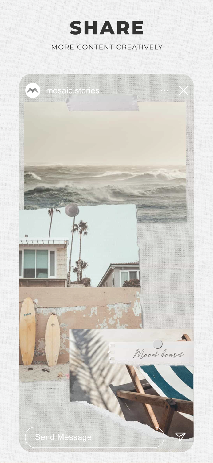 Mosaic - Photo and Story Editor