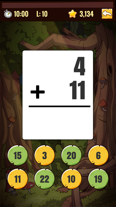 Top Dog Math Flash Cards Screenshot