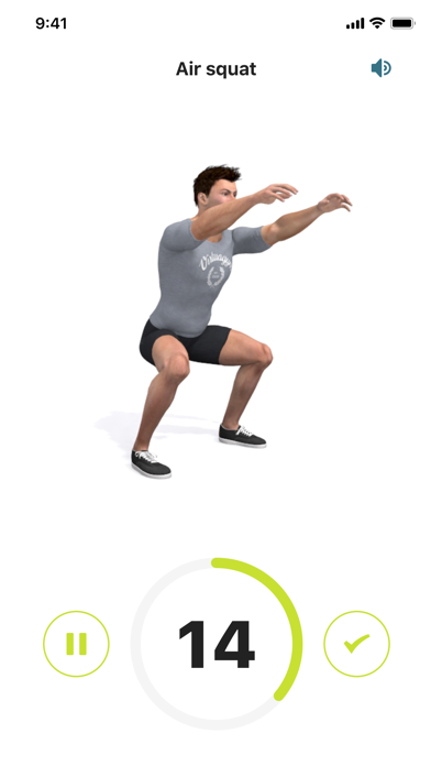 Creole Fitness App Screenshot