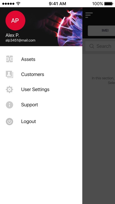 Screenshot 2 of GPS Secure Admin Controller App