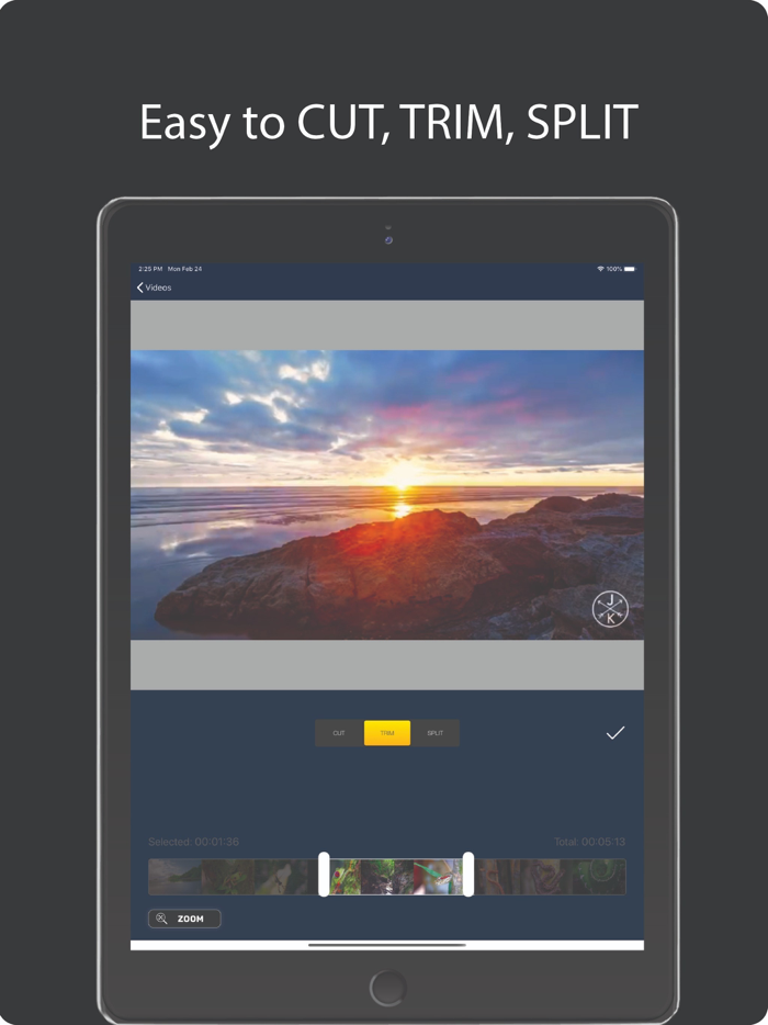 Cut Trim Split Video Editor