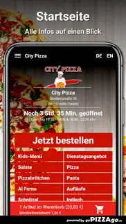 city pizza halle (saale) iphone screenshot 3