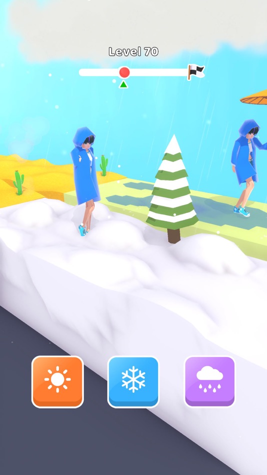 #6. Weather Run 3D (iOS) 由: HAPPY GAME COMPANY TEKNOLOJI ANONIM SIRKETI