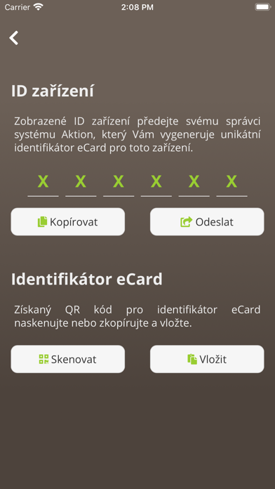 Aktion eCard Screenshot