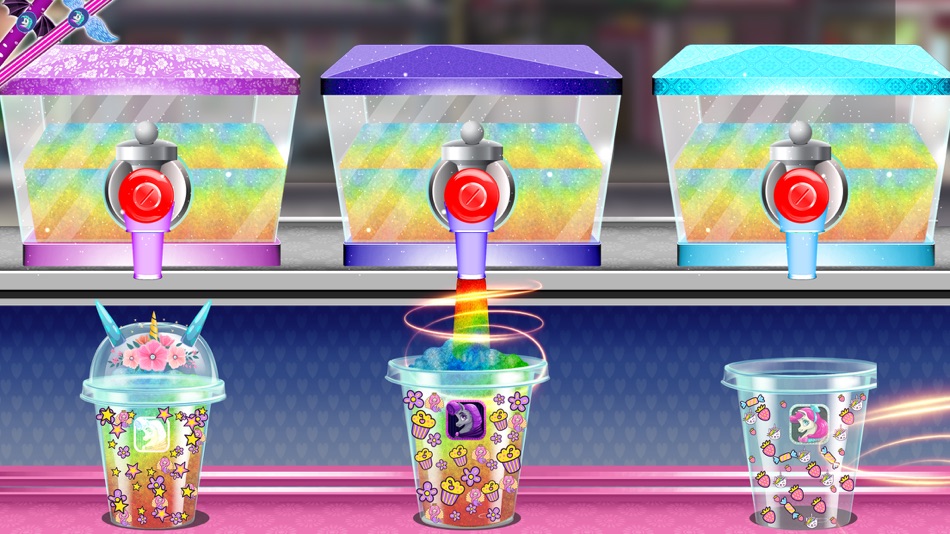#3. Frozen Unicorn Slush Maker (iOS) 由: Haroon Mehmood