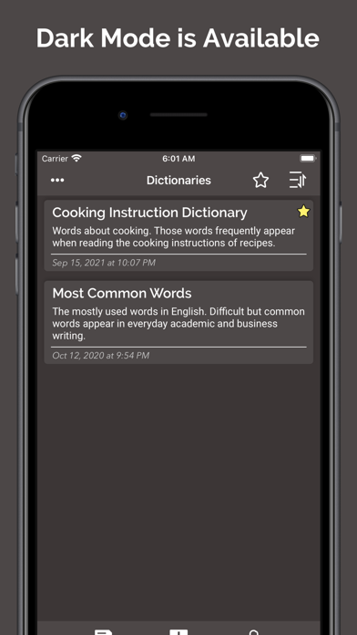 Topical Dictionary Screenshot