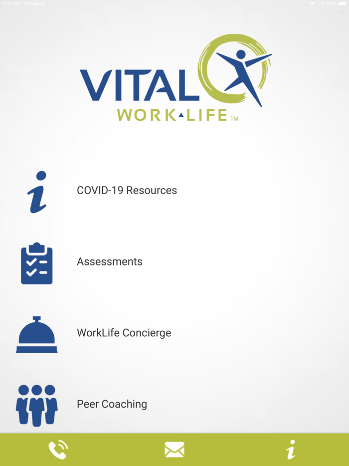 VITAL WorkLife App