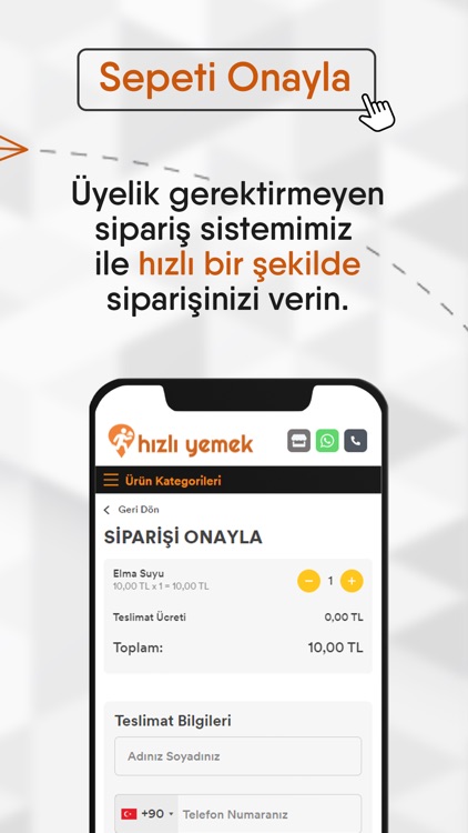 Hızlı Yemek screenshot-3
