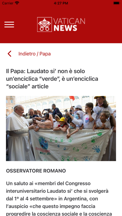 Vatican Vocals Screenshot