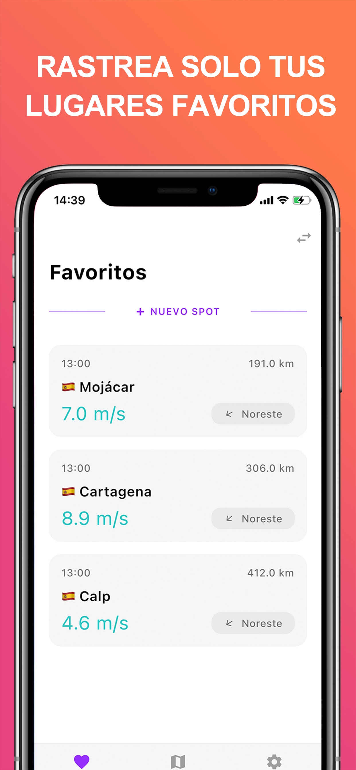 Cyclono - wind forecast