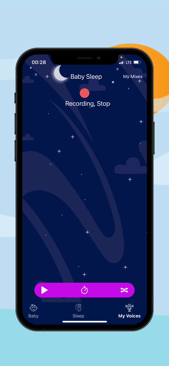 Baby Nape and White Noise