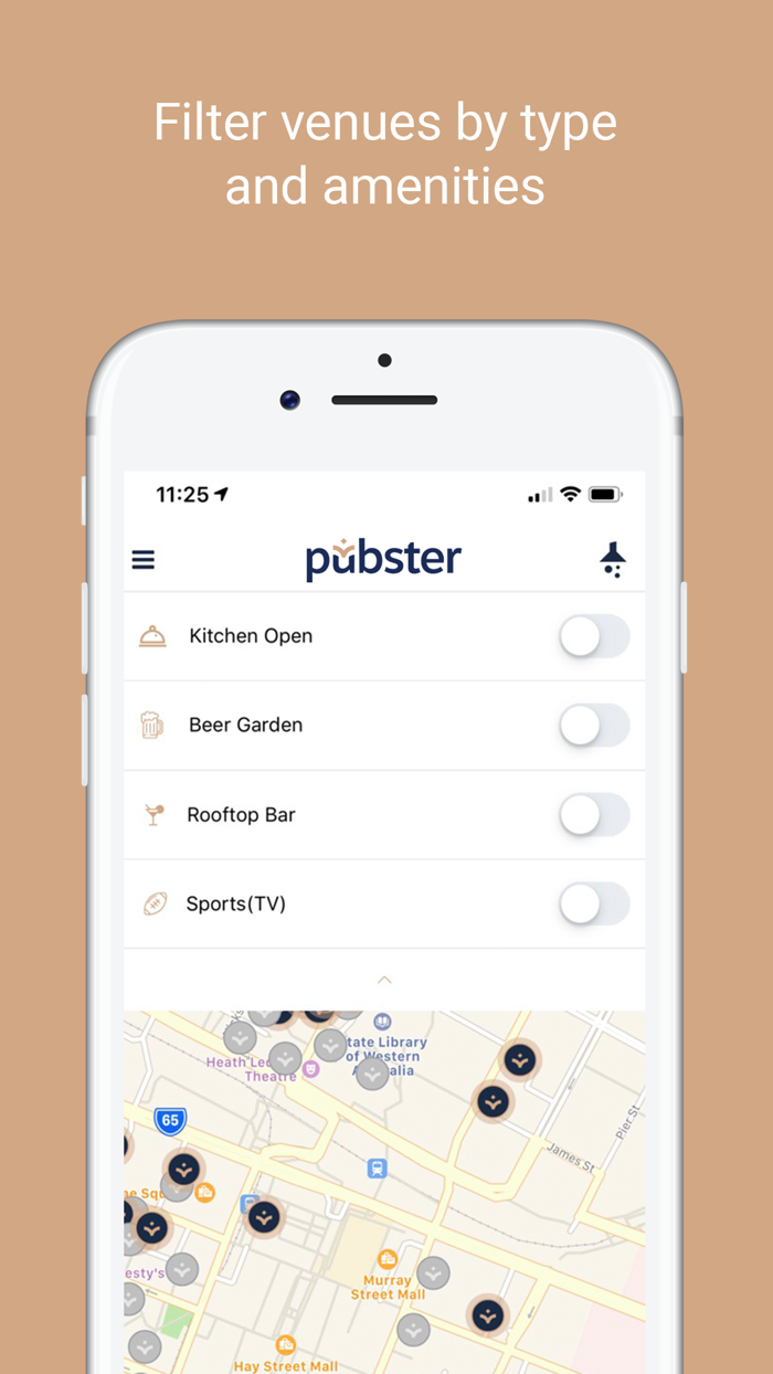 Pubster - Discover Pubs App