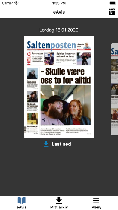 Saltenposten screenshot 2