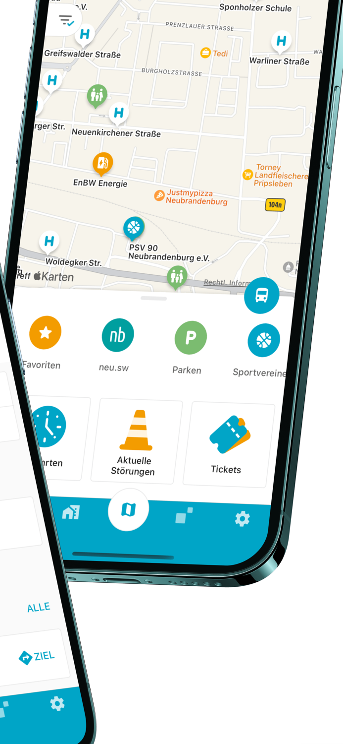 dein nb – Neubrandenburgs App