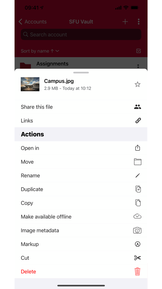 #3. SFU Vault (iOS) 由: Simon Fraser University