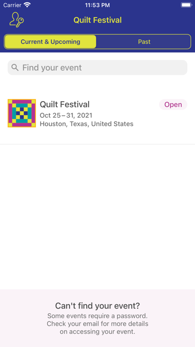 Houston Quilt Festival 2021 Screenshot