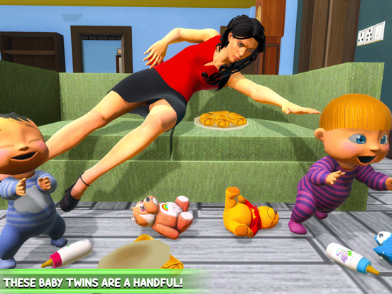 Screenshot #6 pour Mère Virtuelle Jumeaux Bébé 3D