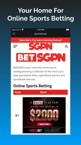 Game screenshot SGPN: Sports Gambling Podcast hack