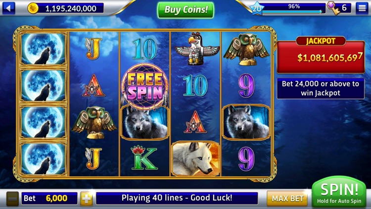 Wolf Bonus Casino -Vegas Slots