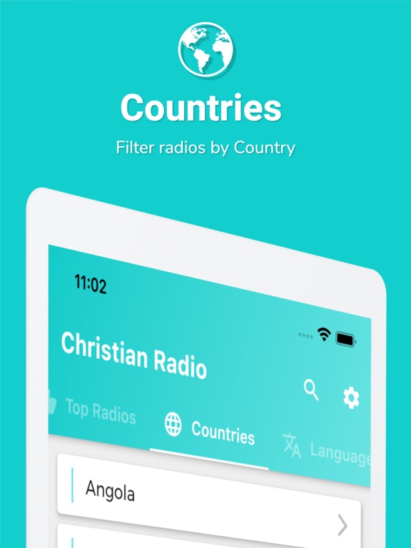 Christian Radio Music iPad screenshot 5 - Music app