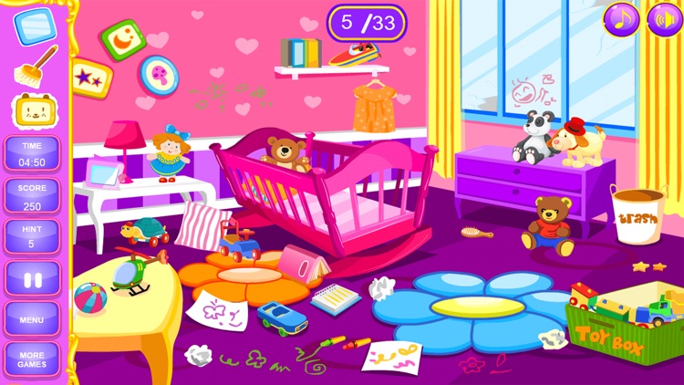 Princess Cleaning Rooms Game