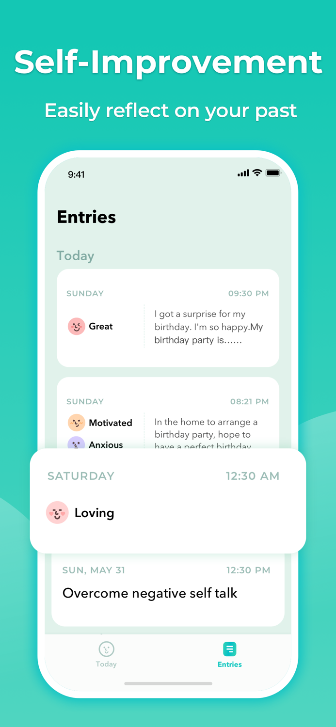 Mintal JourneySelf Care Diary