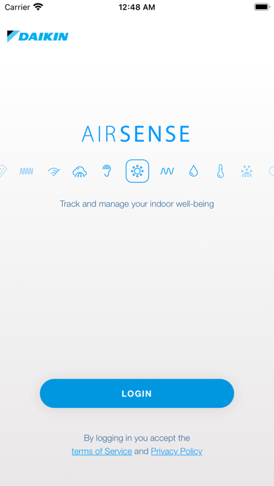 Daikin AirSense Screenshot
