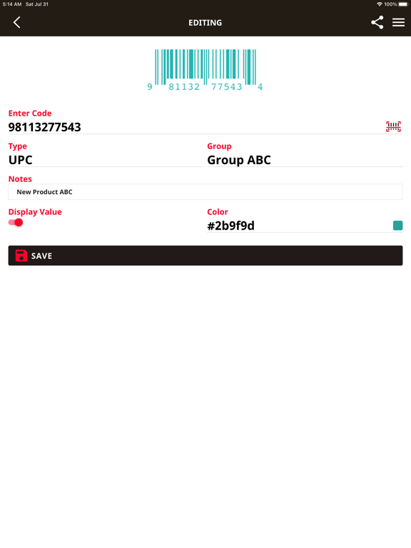 Screenshot #5 pour Générateur QR et Code-barres