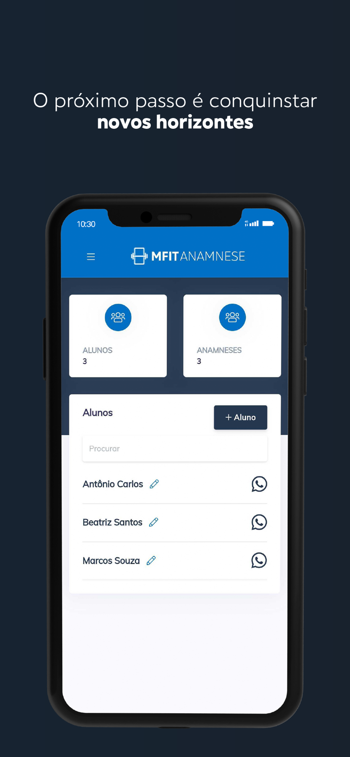 MFIT Anamnese screenshot 1