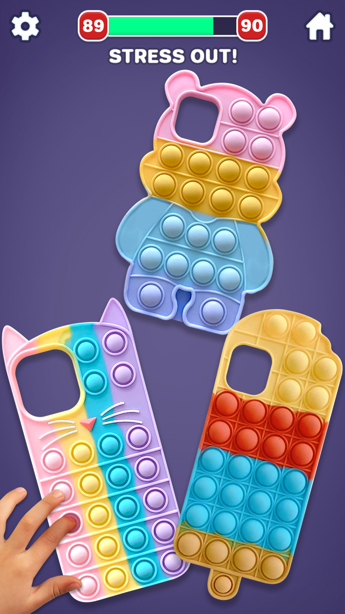 Pop It Fidget Toy 3D - DIY Pop