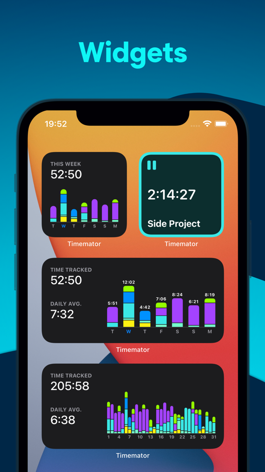 #5. Timemator: Time Tracking (iOS) 由: Catforce Studio