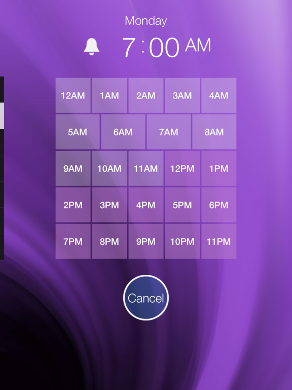 Screenshot #4 pour Weekly Alarm Clock