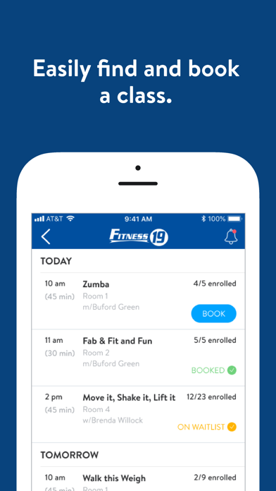 Fit19 Screenshot