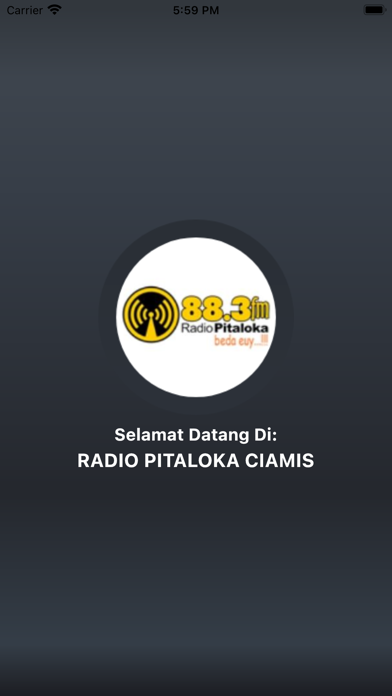 Screenshot #1 pour Radio Pitaloka Ciamis