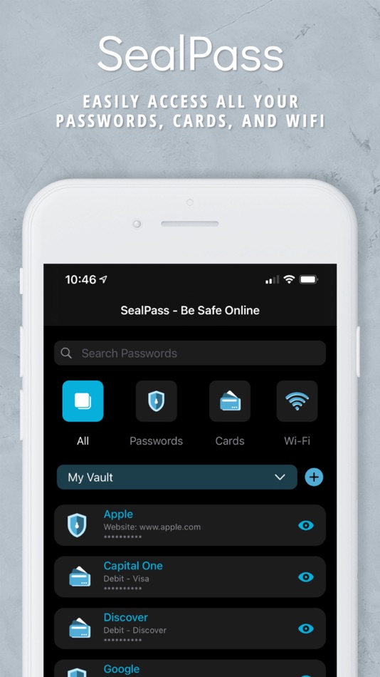#1. SealPass - Password Manager (iOS) โดย: Raul Gutierrez Niubo
