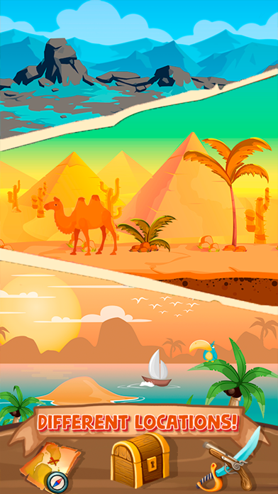 Pirate treasure 3 match Screenshot