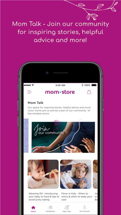 Mom Store Screenshot