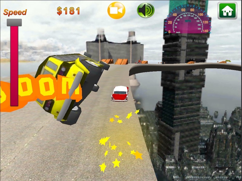 バンパースロットカーレースゲームQCAT screenshot 7