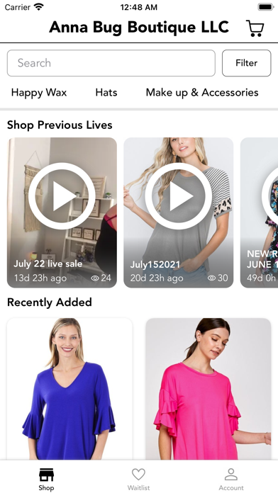 Anna Bug Boutique LLC Screenshot 2 - AppWisp.com Anna Bug Boutique LLC Screenshot 2 - AppWisp.com