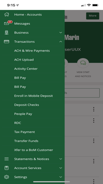 Bank of Marin Screenshot 2 - AppWisp.com Bank of Marin Screenshot 2 - AppWisp.com