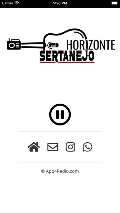 Radio Horizonte Sertanejo Screenshot