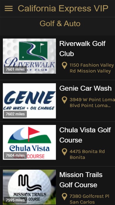 Screenshot 2 of California VIP App