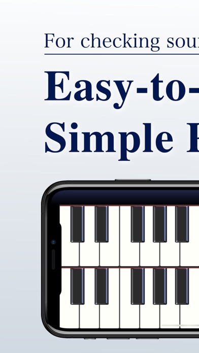 Piano - Simple & Easy-to-use Screenshot